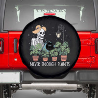 Skeleton Monstera Lover Spare Tire Cover Never Enough Plants - Wonder Print Shop
