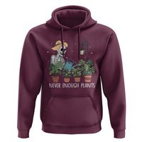 Skeleton Monstera Lover Hoodie Never Enough Plants - Wonder Print Shop