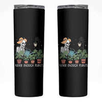 Skeleton Monstera Lover Skinny Tumbler Never Enough Plants - Wonder Print Shop