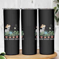 Skeleton Monstera Lover Skinny Tumbler Never Enough Plants - Wonder Print Shop
