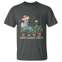 Skeleton Monstera Lover T Shirt Never Enough Plants - Wonder Print Shop