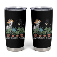 Skeleton Monstera Lover Tumbler Cup Never Enough Plants - Wonder Print Shop