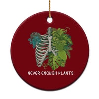 Monstera Plant Body Skeleton Ceramic Ornament Never Enough Plants - Wonder Print Shop