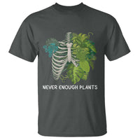 Monstera Plant Body Skeleton T Shirt Never Enough Plants - Wonder Print Shop