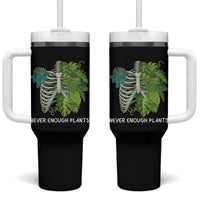 Monstera Plant Body Skeleton Tumbler With Handle Never Enough Plants - Wonder Print Shop