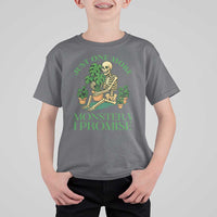 Just One More Monstera T Shirt For Kid Skeleton Plant Lover Gift - Wonder Print Shop