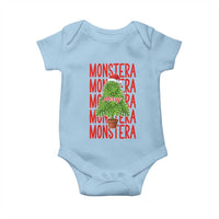 Merry Monstera Baby Onesie Plant Lover Christmas Gift - Wonder Print Shop