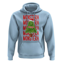 Merry Monstera Hoodie Plant Lover Christmas Gift - Wonder Print Shop