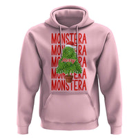 Merry Monstera Hoodie Plant Lover Christmas Gift - Wonder Print Shop