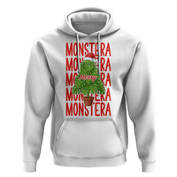 Merry Monstera Hoodie Plant Lover Christmas Gift - Wonder Print Shop