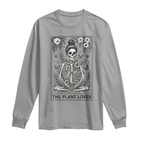 Dark Humor Tarot Card Plant Lover Gift Long Sleeve Shirt - Wonder Print Shop