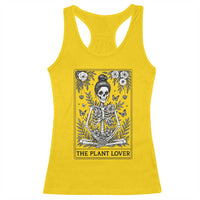 Dark Humor Tarot Card Plant Lover Gift Racerback Tank Top - Wonder Print Shop