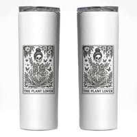 Dark Humor Tarot Card Plant Lover Gift Skinny Tumbler - Wonder Print Shop