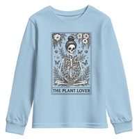 Dark Humor Tarot Card Plant Lover Gift Youth Sweatshirt - Wonder Print Shop