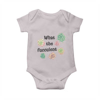 Succulent Lover Gift Baby Onesie What The Fucculent - Wonder Print Shop