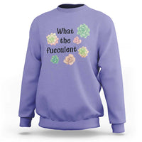 Succulent Lover Gift Sweatshirt What The Fucculent - Wonder Print Shop