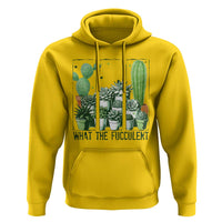Funny Cactus Plant Lover Hoodie What The Fucculent - Wonder Print Shop