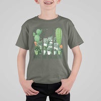 Funny Cactus Plant Lover T Shirt For Kid What The Fucculent - Wonder Print Shop