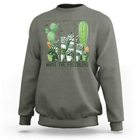 Funny Cactus Plant Lover Sweatshirt What The Fucculent - Wonder Print Shop