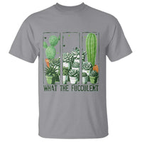 Funny Cactus Plant Lover T Shirt What The Fucculent - Wonder Print Shop