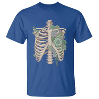 Succulent Body Skeleton T Shirt Creepy Plant Lover Gift - Wonder Print Shop