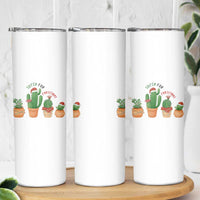 Funny Succulent Plant Lover Gift Skinny Tumbler Succa For Christmas - Wonder Print Shop