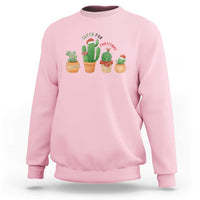 Funny Succulent Plant Lover Gift Sweatshirt Succa For Christmas - Wonder Print Shop