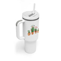 Funny Succulent Plant Lover Gift Tumbler With Handle Succa For Christmas - Wonder Print Shop