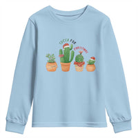 Funny Succulent Plant Lover Gift Youth Sweatshirt Succa For Christmas - Wonder Print Shop