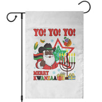 Merry Kwanzaa Black Santa Cowboy Garden Flag African Heritage Celebration Gift - Wonder Print Shop
