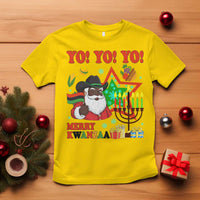 Merry Kwanzaa Black Santa Cowboy T Shirt African Heritage Celebration Gift - Wonder Print Shop