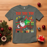 Merry Kwanzaa Black Santa Cowboy T Shirt African Heritage Celebration Gift - Wonder Print Shop