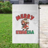 Merry Kwanzaa Cowboy Black Santa Garden Flag African American Christmas Gift - Wonder Print Shop