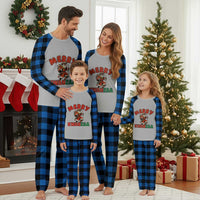 Merry Kwanzaa Cowboy Black Santa Plaid Pajama Set African American Christmas Gift - Wonder Print Shop