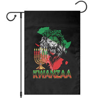 King Lion Of Africa Kwanzaa Map Garden Flag Heritage Pride Gift - Wonder Print Shop