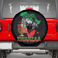King Lion Of Africa Kwanzaa Map Spare Tire Cover Heritage Pride Gift - Wonder Print Shop