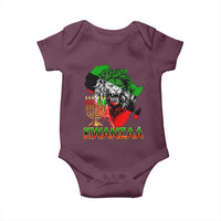 King Lion Of Africa Kwanzaa Map Baby Onesie Heritage Pride Gift - Wonder Print Shop