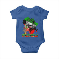 King Lion Of Africa Kwanzaa Map Baby Onesie Heritage Pride Gift - Wonder Print Shop