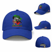 King Lion Of Africa Kwanzaa Map Baseball Cap Heritage Pride Gift
