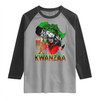 King Lion Of Africa Kwanzaa Map Raglan Shirt Heritage Pride Gift - Wonder Print Shop