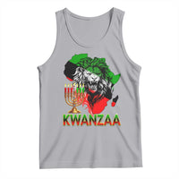 King Lion Of Africa Kwanzaa Map Tank Top Heritage Pride Gift - Wonder Print Shop