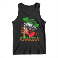 King Lion Of Africa Kwanzaa Map Tank Top Heritage Pride Gift - Wonder Print Shop