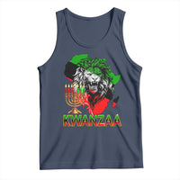 King Lion Of Africa Kwanzaa Map Tank Top Heritage Pride Gift - Wonder Print Shop