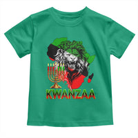 King Lion Of Africa Kwanzaa Map Toddler T Shirt Heritage Pride Gift - Wonder Print Shop