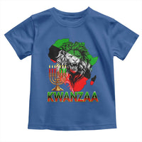King Lion Of Africa Kwanzaa Map Toddler T Shirt Heritage Pride Gift - Wonder Print Shop