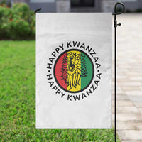 Happy Kwanzaa King Lion Of Africa Heritage Gift Garden Flag - Wonder Print Shop