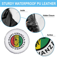 Happy Kwanzaa King Lion Of Africa Heritage Gift Spare Tire Cover - Wonder Print Shop