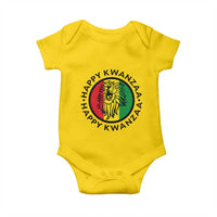 Happy Kwanzaa King Lion Of Africa Heritage Gift Baby Onesie - Wonder Print Shop