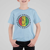 Happy Kwanzaa King Lion Of Africa Heritage Gift T Shirt For Kid - Wonder Print Shop