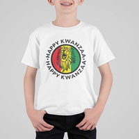 Happy Kwanzaa King Lion Of Africa Heritage Gift T Shirt For Kid - Wonder Print Shop